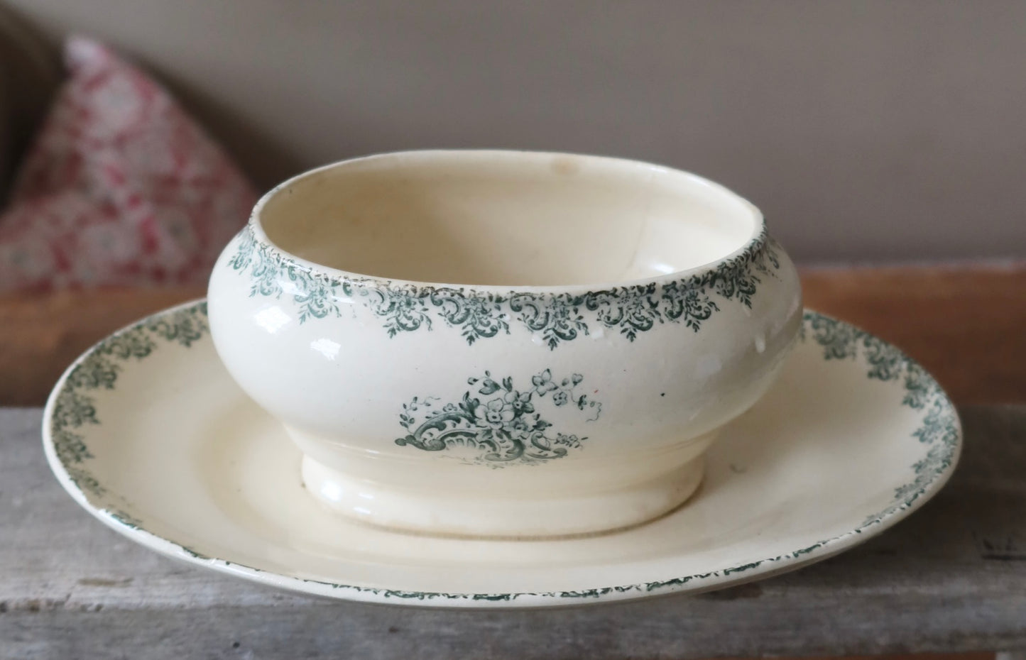 French Antique Ironstone Serving Dish