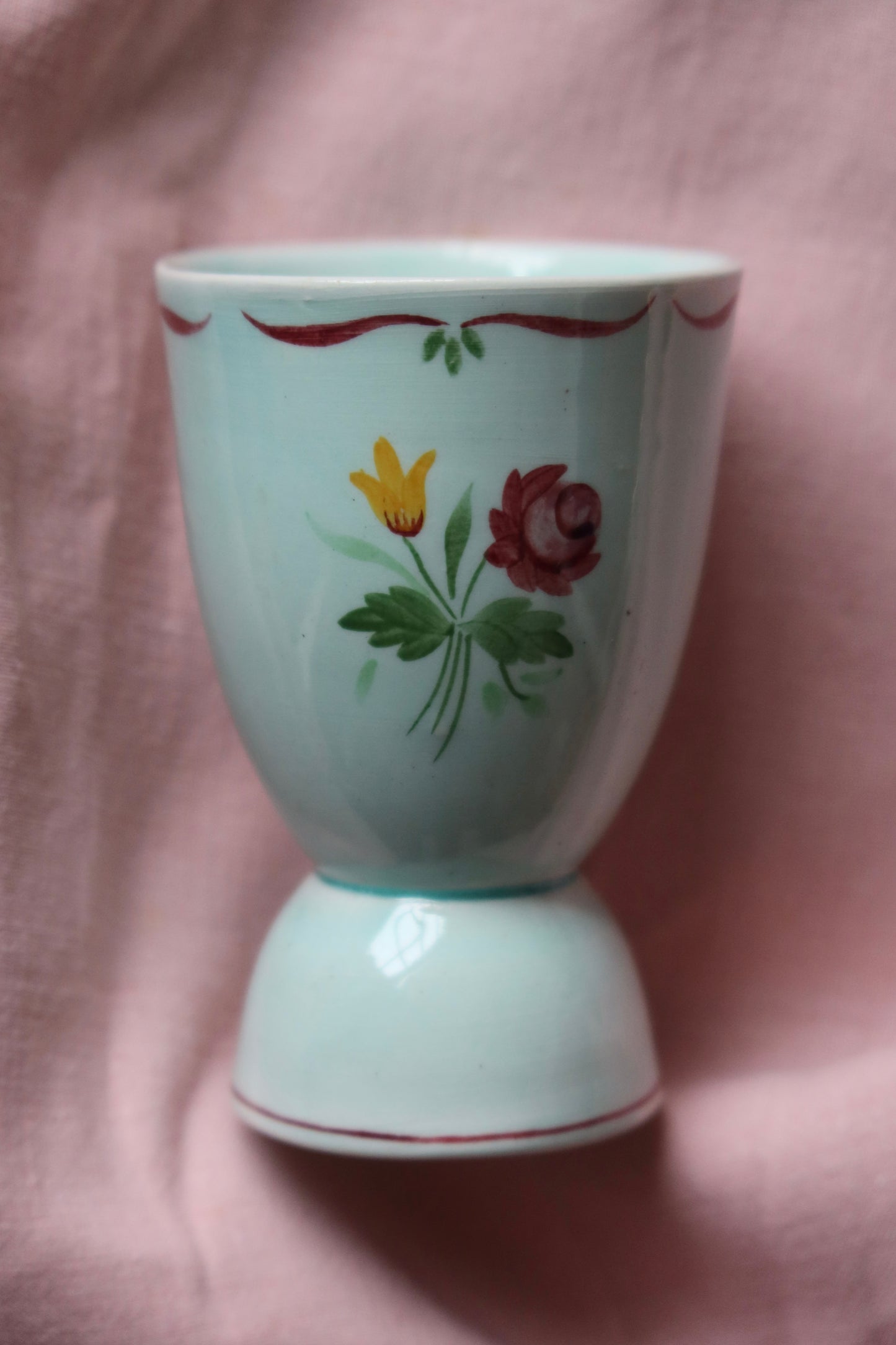 Floral Egg Cup / Vase