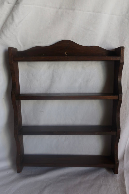 Wooden shelving unit / rack