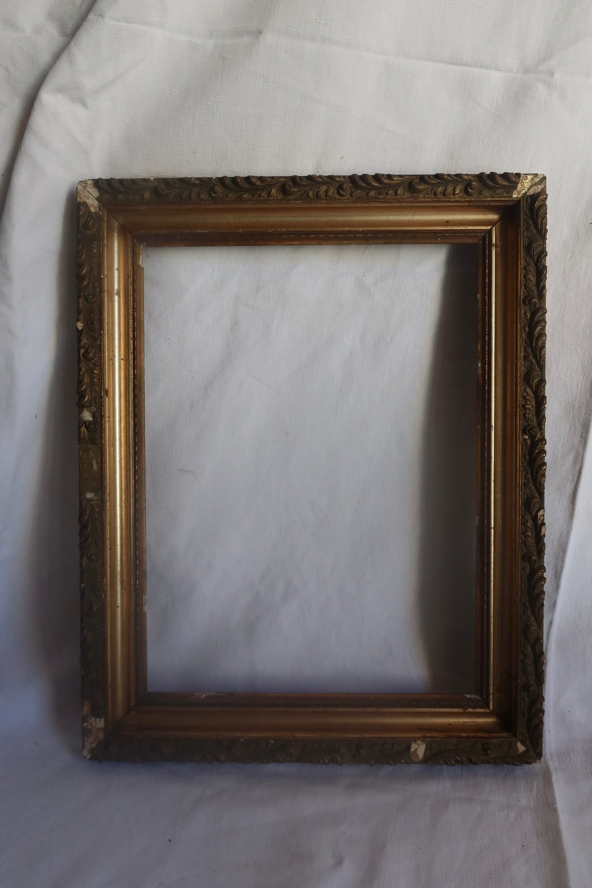 Old decorative gilt frame