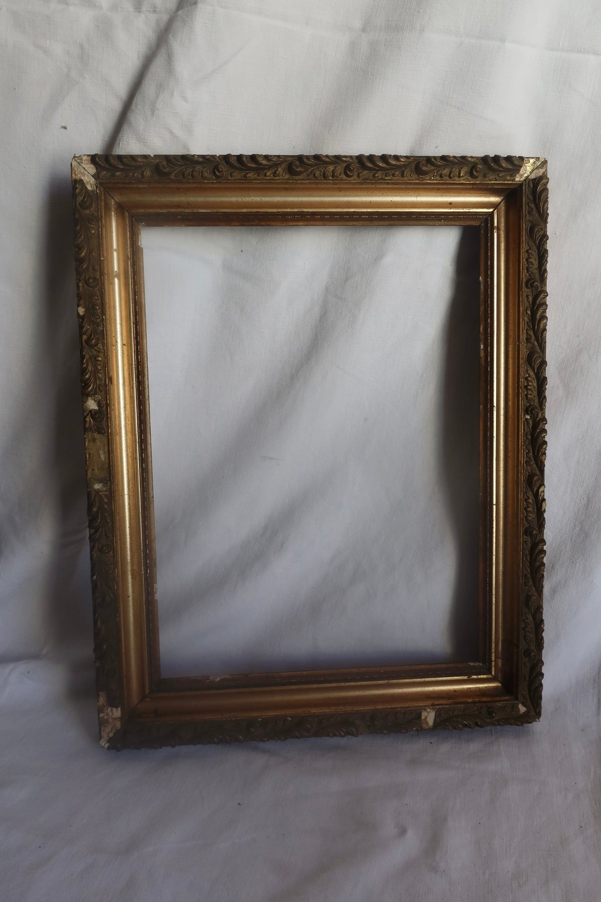Old decorative gilt frame
