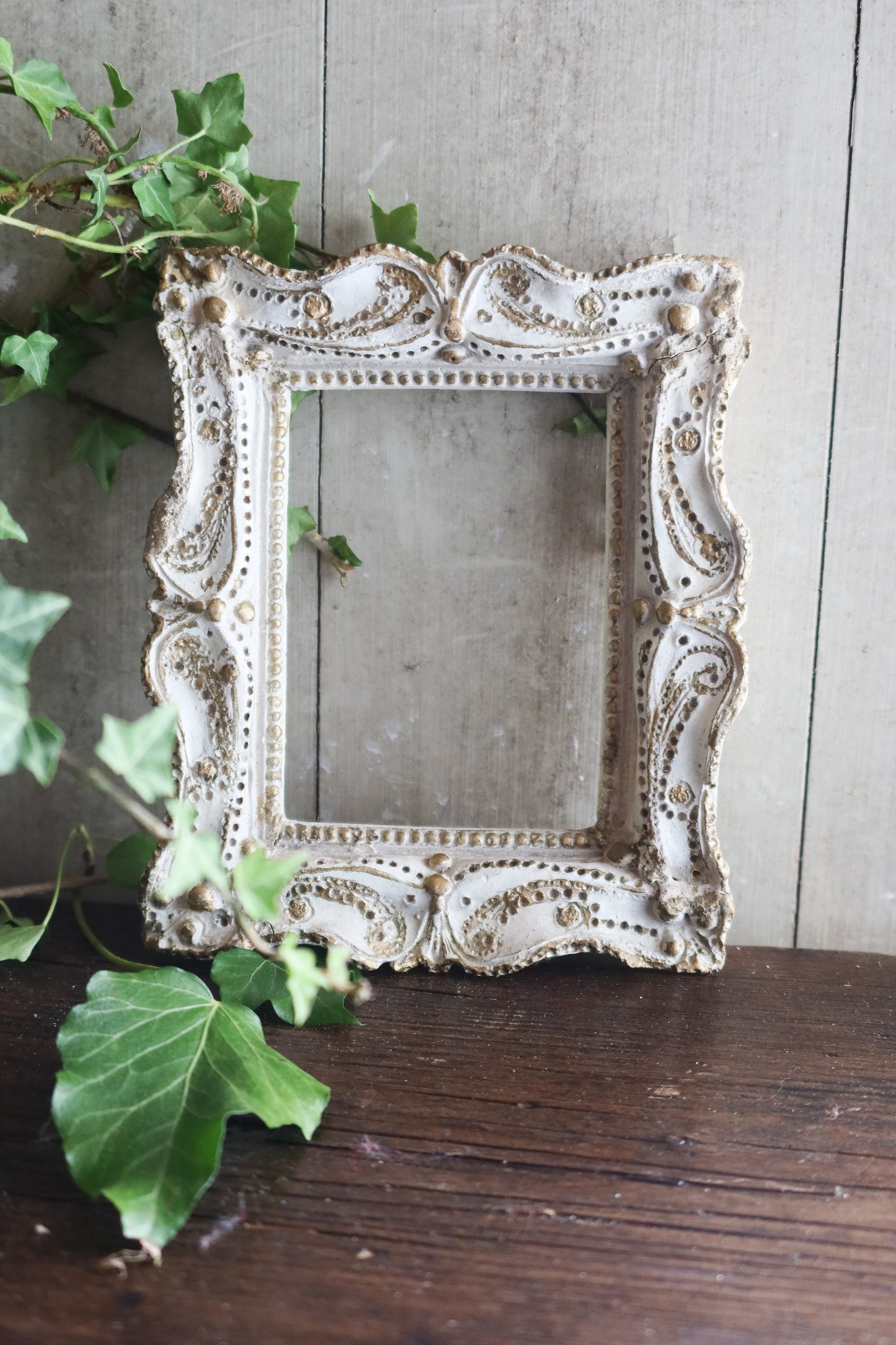 Old Small Gesso Frames set of two