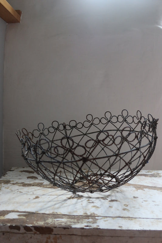 Large French Wire Planter